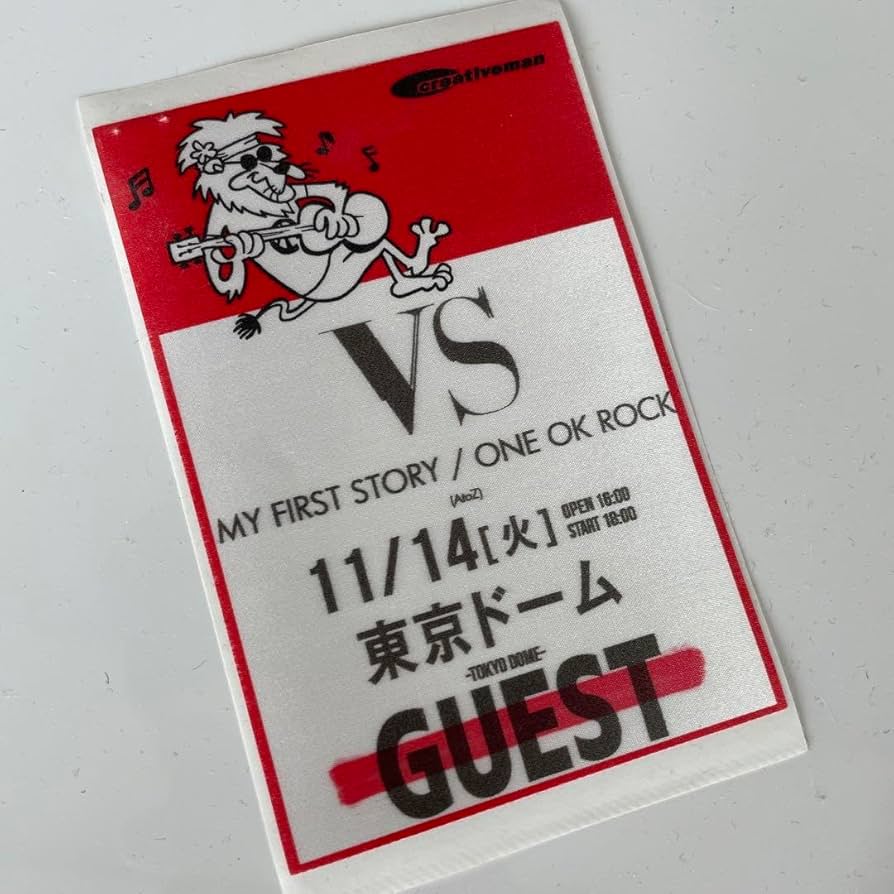ONE OK ROCK VS My First Story VIPステッカー Amazon.co.jp: ONE OK ROCK VS My First Story VIPステッカー
